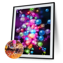 Charger l'image dans la galerie, Cercle de bulles - diamant rond complet - 30x40cm