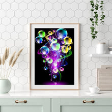 Charger l'image dans la galerie, Cercle de bulles - diamant rond complet - 30x40cm