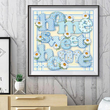 Charger l'image dans la galerie, Accueil - diamant rond complet - 30x30cm