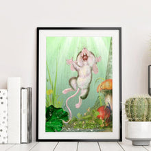 Charger l'image dans la galerie, Souris heureuse - diamant rond complet - 30x40cm