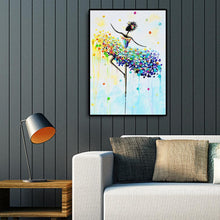 Charger l'image dans la galerie, Fille de danse - diamant rond complet - 30x40cm