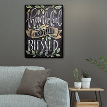 Charger l'image dans la galerie, Lettre bénie - diamant rond complet - 30x40cm