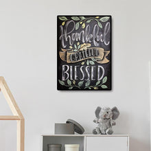 Charger l'image dans la galerie, Lettre bénie - diamant rond complet - 30x40cm