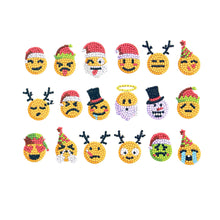 Charger l'image dans la galerie, 8pcs-Emoticons-Diamond Painting Autocollants