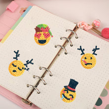 Charger l'image dans la galerie, 8pcs-Emoticons-Diamond Painting Autocollants
