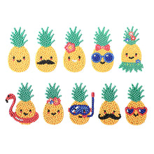 Charger l'image dans la galerie, 10pcs-Pineapple-Diamond Painting Autocollants
