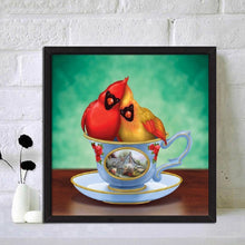 Charger l'image dans la galerie, Parrot animal - diamant rond complet - 30x30cm