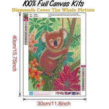 Charger l'image dans la galerie, Koala mignon - diamant rond complet - 30x40cm