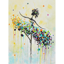 Charger l'image dans la galerie, Fille - diamant rond complet - 30x40cm