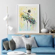 Charger l'image dans la galerie, Fille - diamant rond complet - 30x40cm