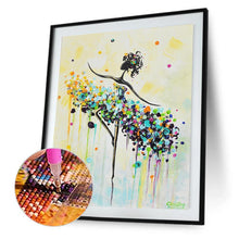 Charger l'image dans la galerie, Fille - diamant rond complet - 30x40cm