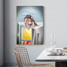 Charger l'image dans la galerie, Animal de souris - diamant rond complet - 30x40cm