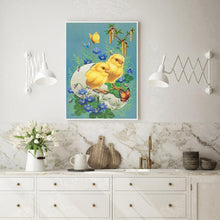 Charger l'image dans la galerie, Poulet - diamant rond complet - 30x40cm