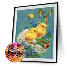 Charger l'image dans la galerie, Poulet - diamant rond complet - 30x40cm