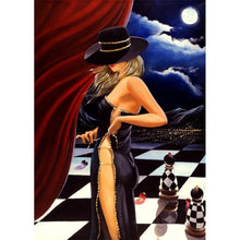 Charger l'image dans la galerie, Femmes de beauté - diamant rond complet - 30x40cm
