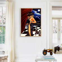 Charger l'image dans la galerie, Femmes de beauté - diamant rond complet - 30x40cm