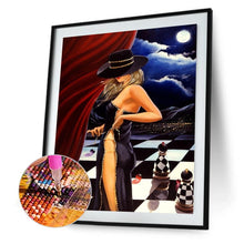 Charger l'image dans la galerie, Femmes de beauté - diamant rond complet - 30x40cm