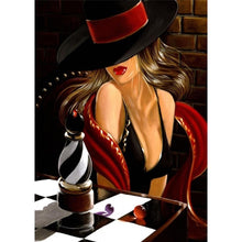 Charger l'image dans la galerie, Femmes de beauté - diamant rond complet - 30x40cm