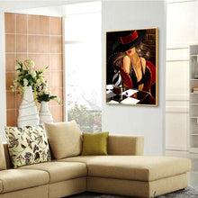 Charger l'image dans la galerie, Femmes de beauté - diamant rond complet - 30x40cm