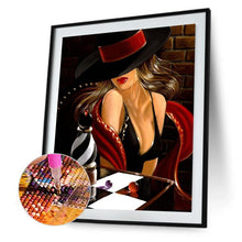 Charger l'image dans la galerie, Femmes de beauté - diamant rond complet - 30x40cm
