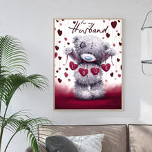 Charger l'image dans la galerie, Ours - diamant rond complet - 30x40cm