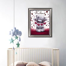 Charger l'image dans la galerie, Ours - diamant rond complet - 30x40cm