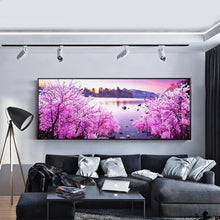 Charger l'image dans la galerie, Plantes de bord de mer - diamant rond complet - 100x50cm