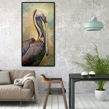 Charger l'image dans la galerie, Oiseau - peinture complète de diamant - 85x45cm