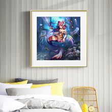 Charger l'image dans la galerie, Ensemble sirène - diamant rond complet - 30x30cm