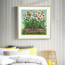 Charger l'image dans la galerie, Chrysanthème - diamant rond complet - 30x30cm