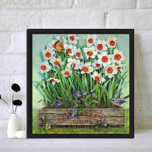 Charger l'image dans la galerie, Chrysanthème - diamant rond complet - 30x30cm