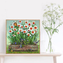 Charger l'image dans la galerie, Chrysanthème - diamant rond complet - 30x30cm