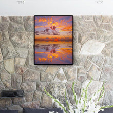 Charger l'image dans la galerie, Terre et ciel - diamant rond complet - 30x40cm