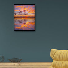 Charger l'image dans la galerie, Terre et ciel - diamant rond complet - 30x40cm