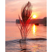 Charger l'image dans la galerie, Fleurs de bord de mer - diamant rond complet - 30x40cm