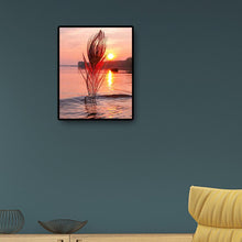 Charger l'image dans la galerie, Fleurs de bord de mer - diamant rond complet - 30x40cm