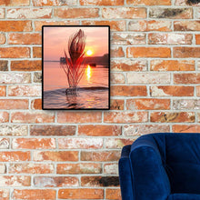 Charger l'image dans la galerie, Fleurs de bord de mer - diamant rond complet - 30x40cm