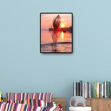Charger l'image dans la galerie, Fleurs de bord de mer - diamant rond complet - 30x40cm