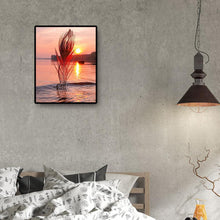 Charger l'image dans la galerie, Fleurs de bord de mer - diamant rond complet - 30x40cm