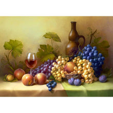 Charger l'image dans la galerie, Fruit - diamant rond complet - 30x40cm