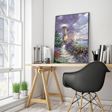 Charger l'image dans la galerie, Phare - diamant rond complet - 30x40cm