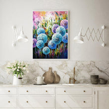 Charger l'image dans la galerie, Pissenlit - diamant rond complet - 30x40cm