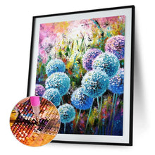 Charger l'image dans la galerie, Pissenlit - diamant rond complet - 30x40cm