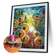 Charger l'image dans la galerie, Pissenlit - diamant rond complet - 30x40cm