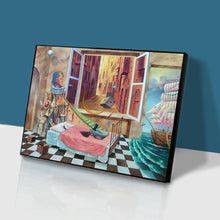 Charger l'image dans la galerie, Salle de poupée - diamant rond complet - 30x40cm