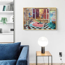 Charger l'image dans la galerie, Salle de poupée - diamant rond complet - 30x40cm