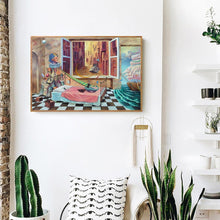 Charger l'image dans la galerie, Salle de poupée - diamant rond complet - 30x40cm