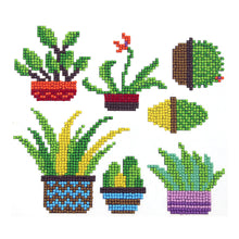 Charger l'image dans la galerie, 7pcs-Plant-Diamond Painting Autocollants