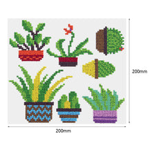 Charger l'image dans la galerie, 7pcs-Plant-Diamond Painting Autocollants