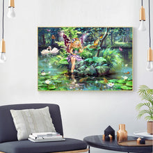 Charger l'image dans la galerie, Fée - diamant rond complet - 30x40cm